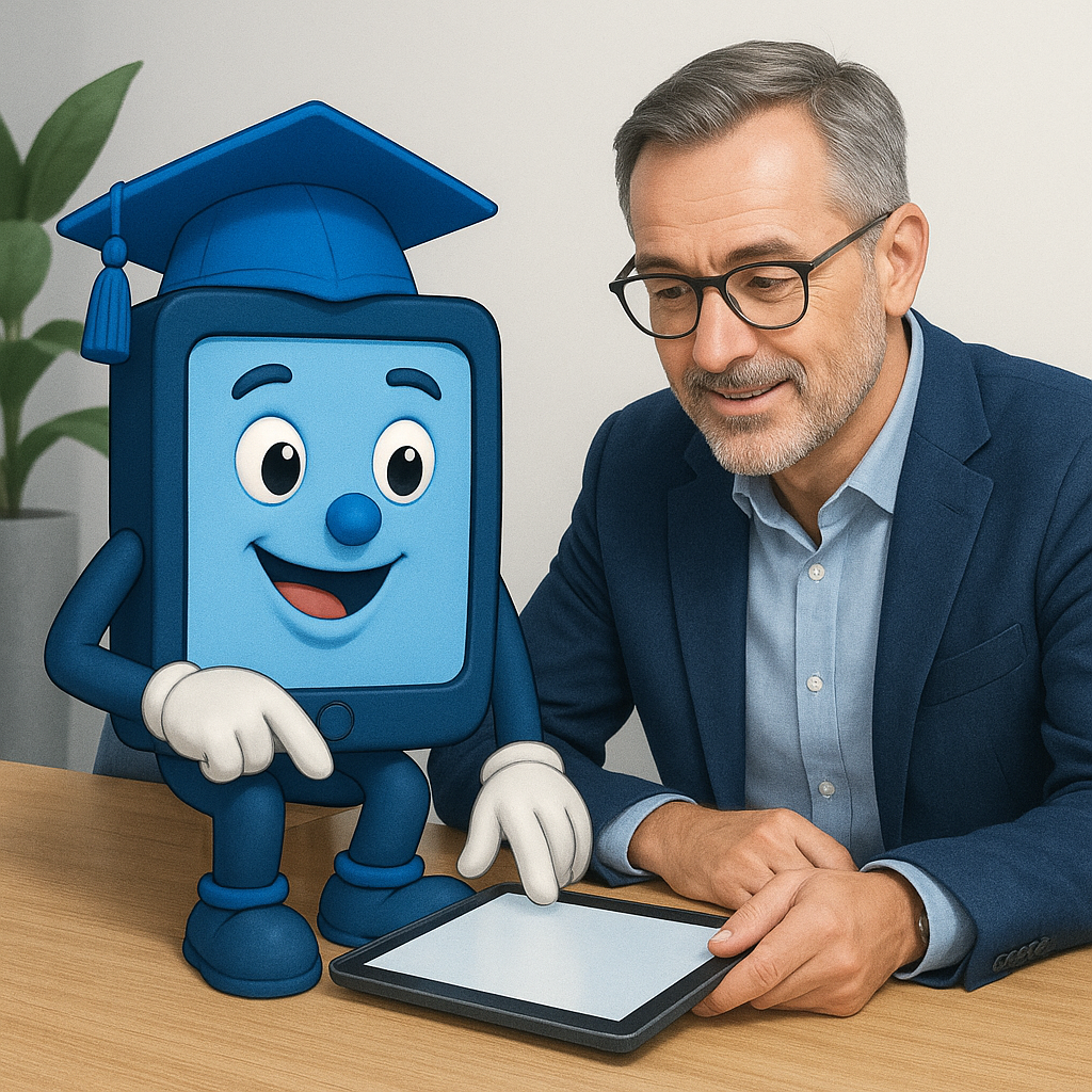 Beratung von Edi und Rektor